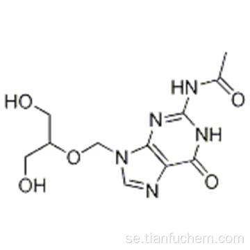 Acetamid, N- [6,9-dihydro-9 - [[2-hydroxi-l- (hydroximetyl) etoxi] metyl] -6-oxo-lH-purin-2-yl] - CAS 84245-12-5